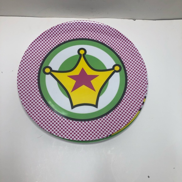 BooginHead Girl Superhero Plate Set, 3-Pack - Picture 4 of 6